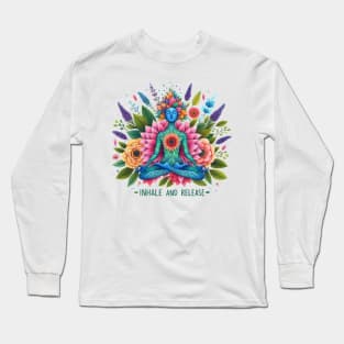 Meditation in Bloom Long Sleeve T-Shirt